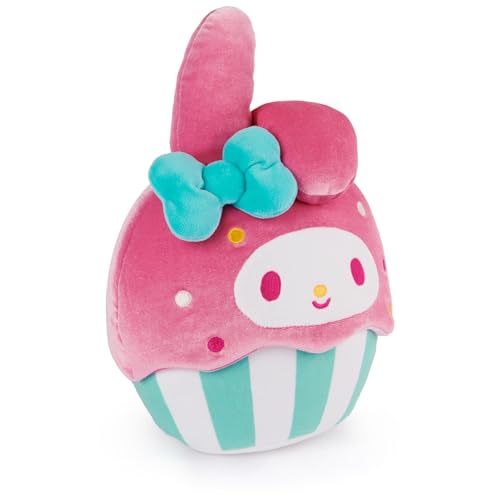 GUND Sanrio Hello Kitty and Friends My Melody Cupcake Plush, Stuffed Animal for Ages 1 and Up, Pink/White, 8”