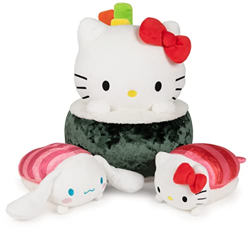 GUND Sanrio Hello Kitty Sashimi Plush, Premium Stuffed Animal for Ages 1 and Up, Red/White, 6”