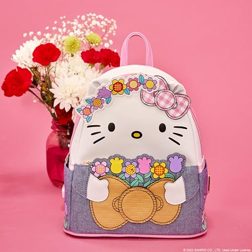 Loungefly Sanrio Spring Florals Hello Kitty Mini-Backpack, Amazon Exclusive