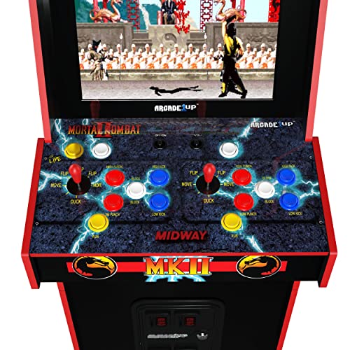 Arcade1Up Mortal Kombat II Deluxe Arcade Machine