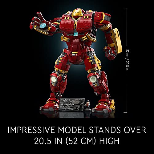 LEGO Marvel Hulkbuster 76210 Building Set - Avengers Movie Inspired Building Set with Minifigure, Authentic Display Model for Adults and Age of Ultron Enthusiasts Ages 18+