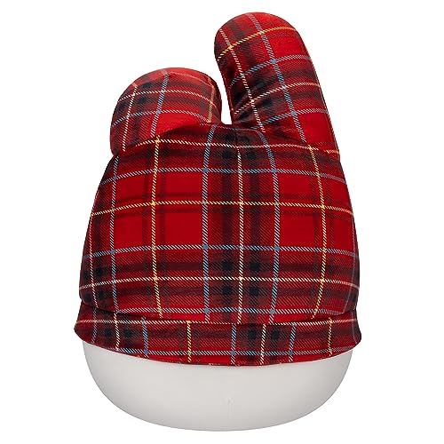 Squishmallows Original Sanrio 14-Inch Red Plaid My Melody Plush - Large Ultrasoft Official Jazwares Plush