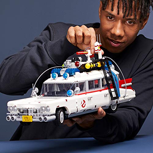 LEGO Icons Ghostbusters ECTO-1 10274 Car Kit, Large Set for Adults, Gift Idea for Men, Women, Her, Him, Collectable Model for Display, Nostalgic Home Décor