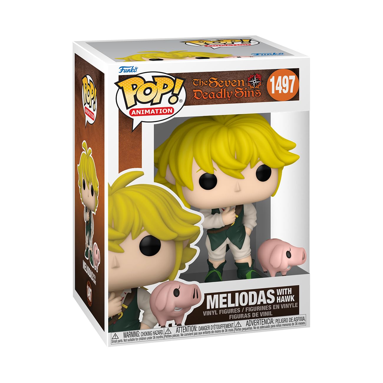 Funko Pop! & Buddy: The Seven Deadly Sins - Meliodas with Hawk