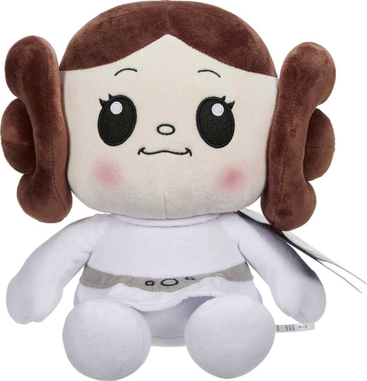 Star Wars Return of the Jedi Plush Toy, Snug Club Princess Leia Soft Character Doll, 40th Anniversary, Approx. 7-Inch