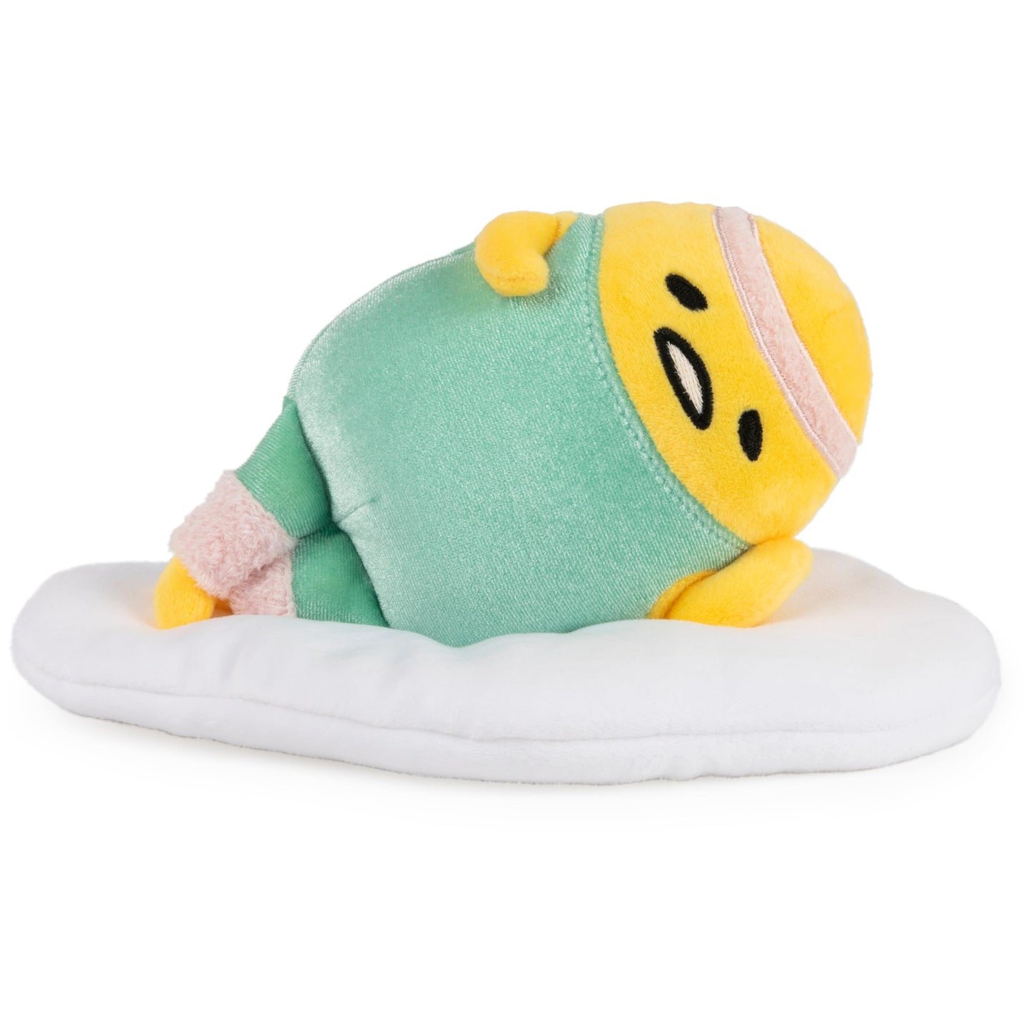 GUND Sanrio Gudetama The Lazy Egg Stuffed Animal, Eggercise Gudetama Valentine's Plushie, Plush Toy for Ages 8 and Up, 5”