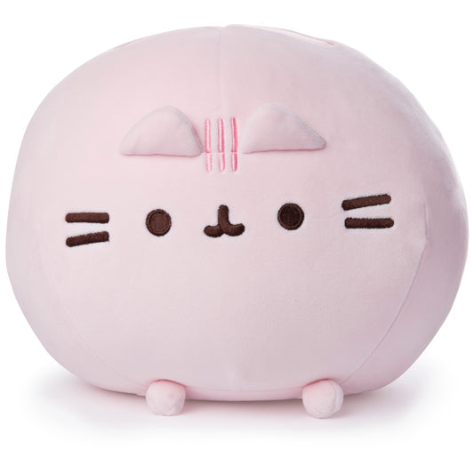 GUND Pusheen Squisheen Squishy Round Plush Stuffed Cat for Ages 1 and Up, Pink, 11”