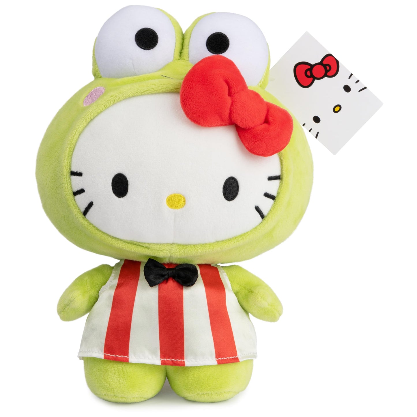 GUND Sanrio Hello Kitty Keroppi Plush Toy, Premium Stuffed Animal for Ages 1 and Up, Green, 9.5"