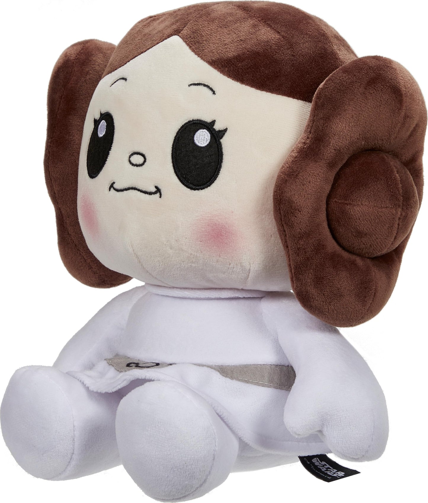 Star Wars Return of the Jedi Plush Toy, Snug Club Princess Leia Soft Character Doll, 40th Anniversary, Approx. 7-Inch