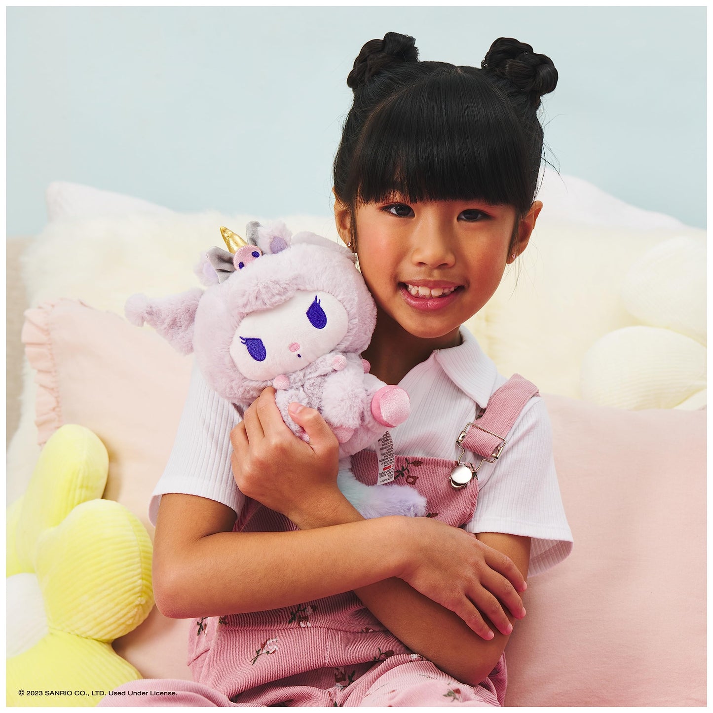 GUND Sanrio Kuromi Unicorn Plush Toy, Premium Stuffed Animal for Ages 1 and Up, Purple, 6”