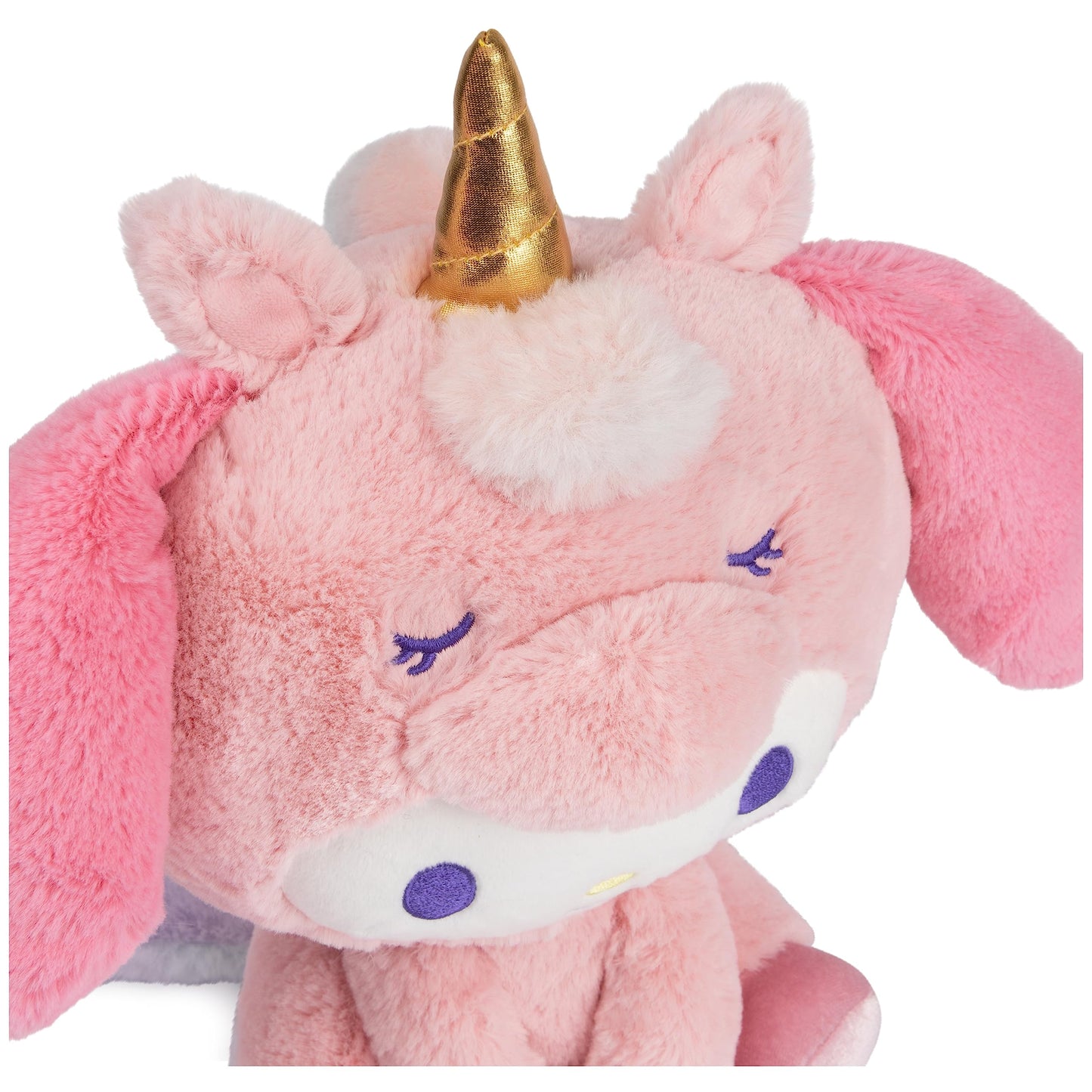 GUND Sanrio My Melody Unicorn Plush Toy, Premium Stuffed Animal for Ages 1 and Up, Pink, 9.5”