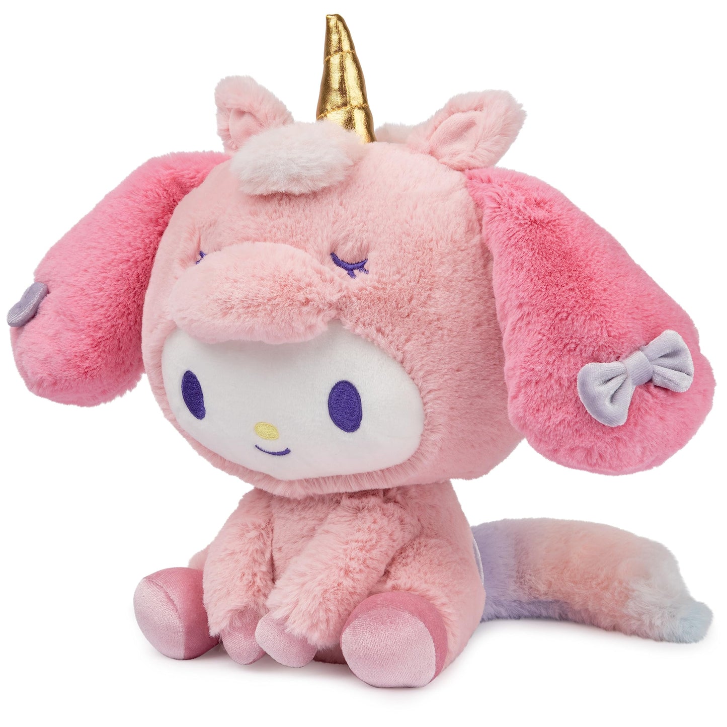 GUND Sanrio My Melody Unicorn Plush Toy, Premium Stuffed Animal for Ages 1 and Up, Pink, 9.5”