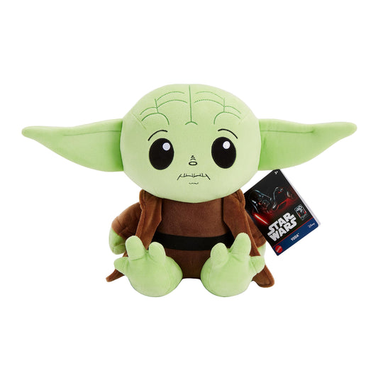 Star Wars Return of the Jedi Plush Toy, Snug Club Yoda Soft Character Doll, 40th Anniversary, Approx. 7-Inch