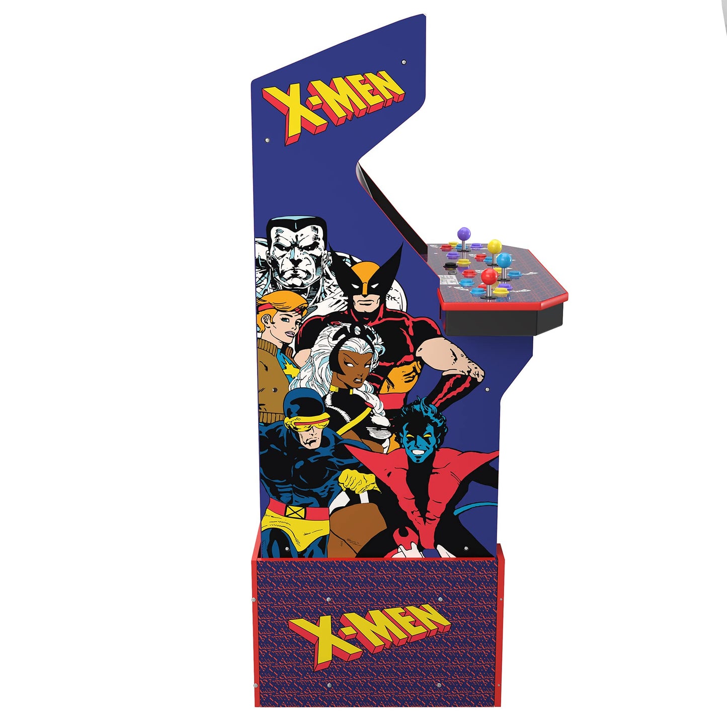 Arcade 1Up Arcade1Up X-Men 4 Player Arcade Machine (with Riser & Stool) - Electronic Games