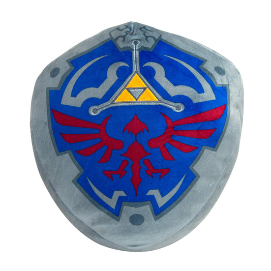 Club Mocchi-Mocchi- Nintendo The Legend of Zelda Plush - Hylian Shield Plushie - Legend of Zelda Tears of the Kingdom Collectible Squishy Plushies - 15 Inch